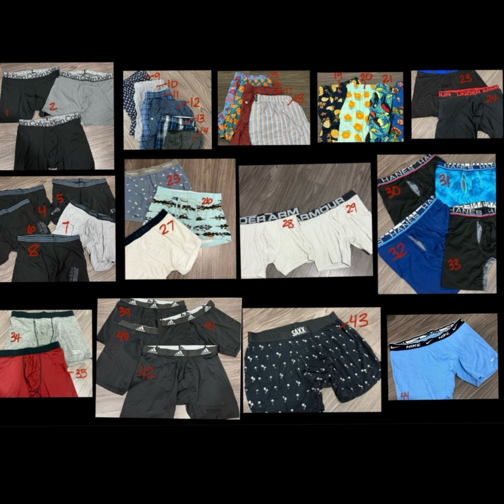 Men's Boxers/Boxer Briefs Bundle - Excellent Condition - Sizes M/L